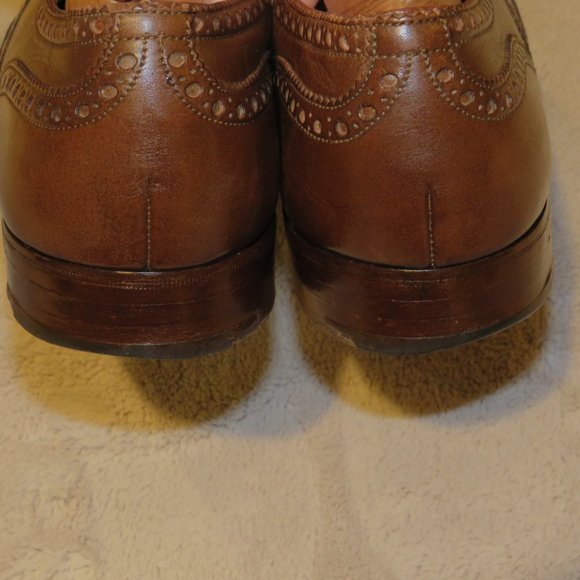 Edward Green for Paul Stuart Inverness Brown Brogues Wingtips 12B main image 6